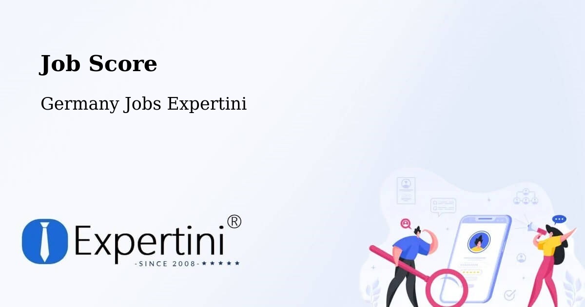 Job Score & Job Description Score Tool – Werdau - Germany Jobs Expertini